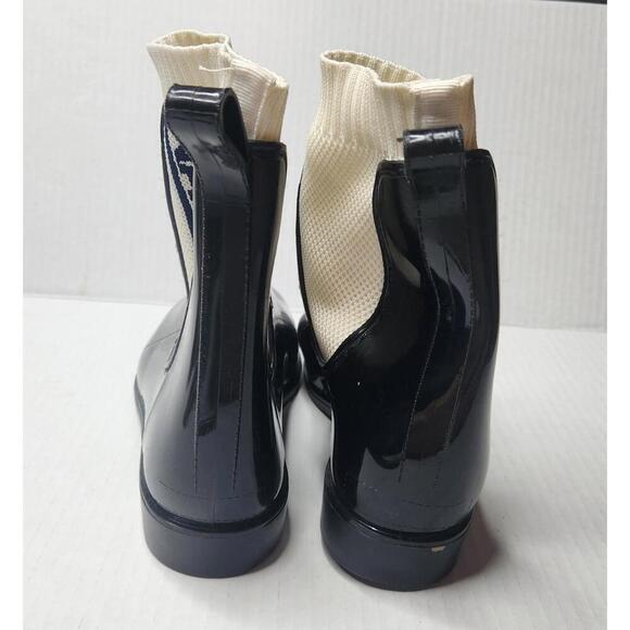 Nautica Boots Womens Size 9 Chelsea Rain Waterproof Pull On Ankle Rubber Shoes - Picture 6 of 8